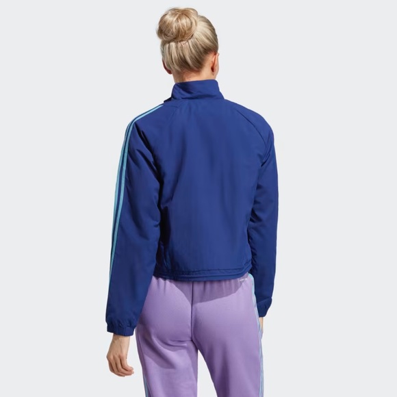 NEW Adidas Tiro Woven Blue Victory Jacket - Picture 7 of 9